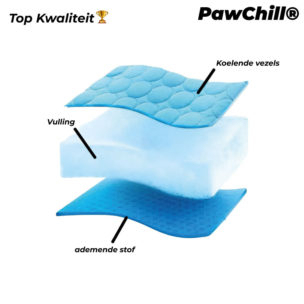 PawChill® Coolmat | Comfortabele verkoeling voor uw huisdier!